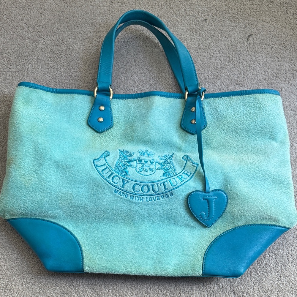 Vintage Juicy Couture Blue Tote Bag
